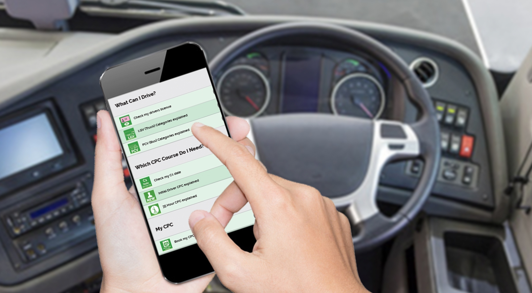BOOK YOUR CPC THROUGH OUR APP! - Plus many great features!